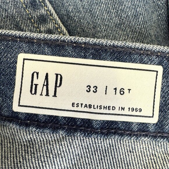 Gap Denim Jean Maxi Skirt Womens Size 16 Tall 100% Cotton Blue - Picture 3 of 5